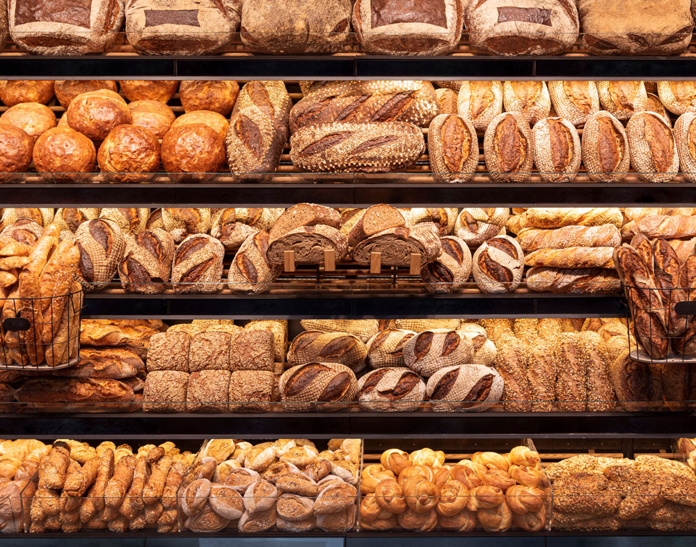pains présentés Boulangerie Chez Nico