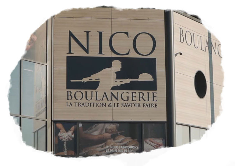 Devanture de la Boulangerie Chez Nico à Vesoul
